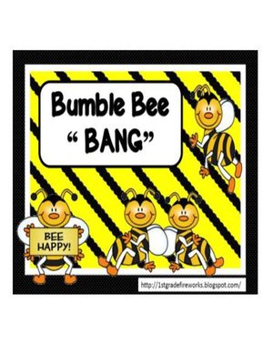 cover image of BunbleBee BANG
